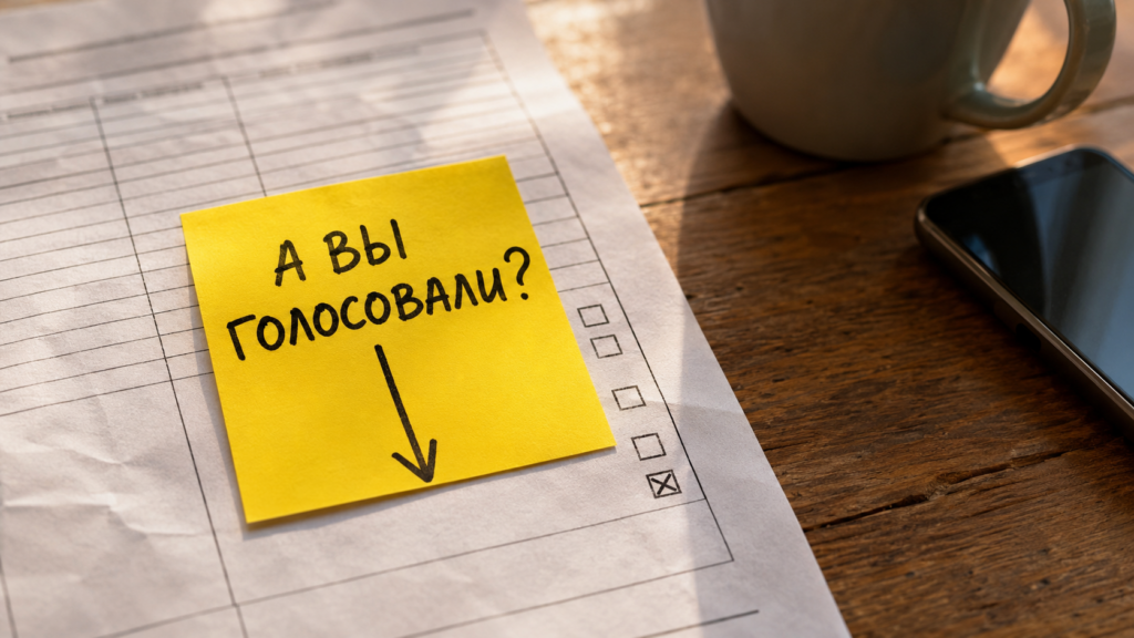 Пользовательский интерфейс портала, показывающий голосование ОСС в ГИС ЖКХ и способы проверить свой голос онлайн.