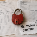 Машина экстренной службы у закрытого въезда во двор. Как взаимодействуют скорая помощь, шлагбаумы и закон при задержках.