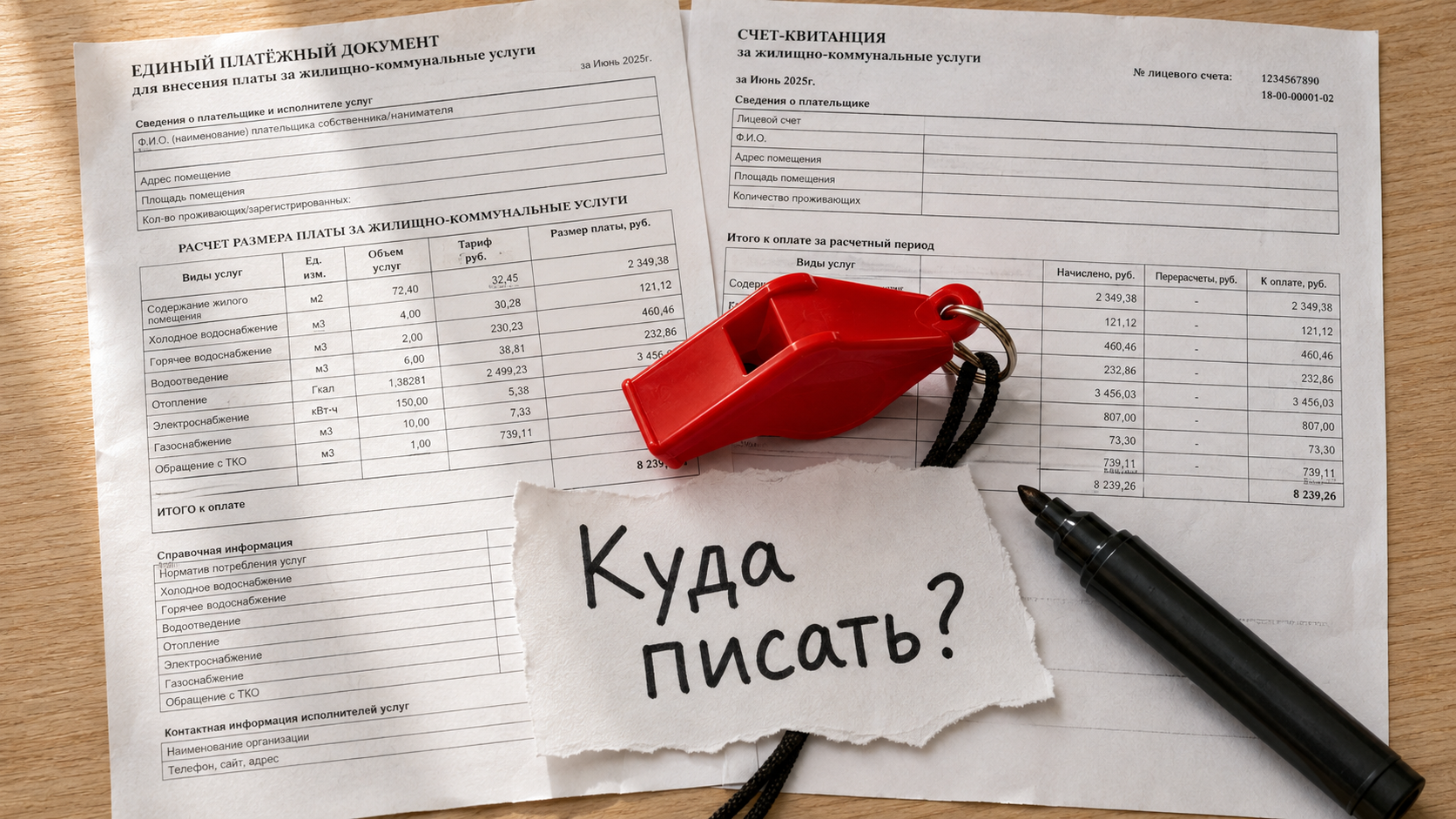 Иллюстрация к статье о том, куда жаловаться на бездействие УК, если она отказывается снизить тариф после собрания жильцов.