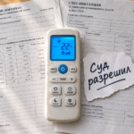 Типичный кондиционер на фасаде дома, из-за которого управляющие компании или соседи могут потребовать судебных разбирательств.