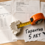 Крупный план дефекта отделки, где видна трещина в стене новой квартиры, подлежащая ремонту по гарантии от застройщика.